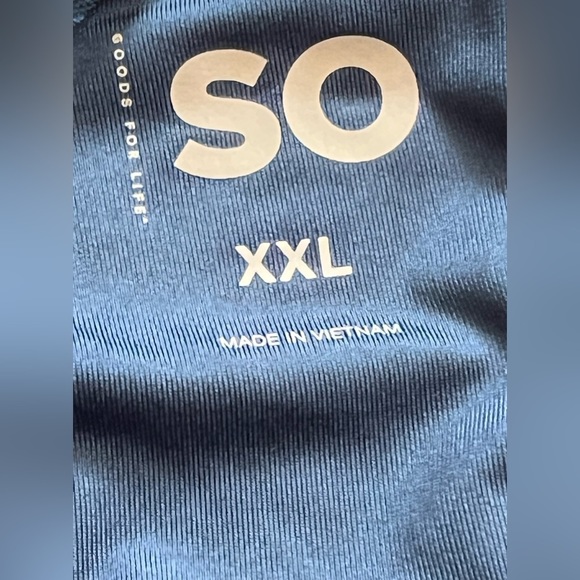 Juniors' SO® Side Cinched Cropped Print Cami Blue Size XXL - Picture 8 of 9